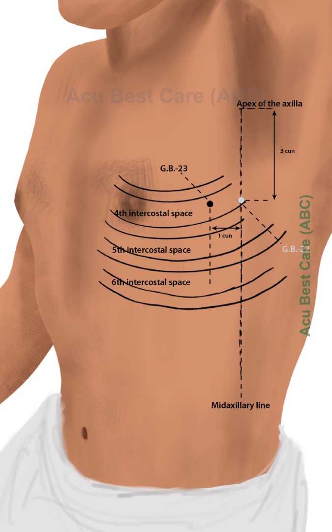 Acubestcare Meridian GB-23