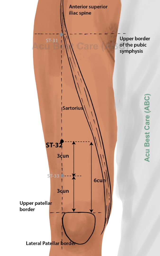 Acubestcare Meridian ST-32